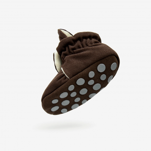 Gamuza Gripper 12 Meses - Chocolate