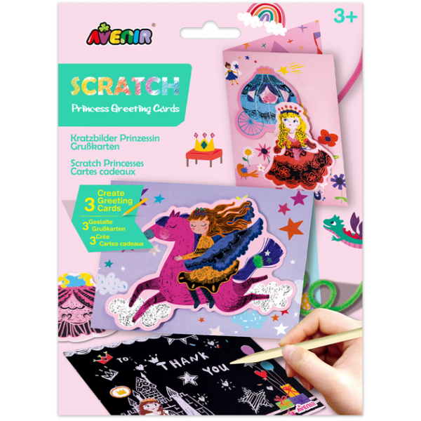 Tarjetas Scratch - Princesas