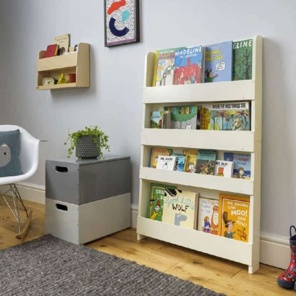 Biblioteca Tidy Books - Blanca