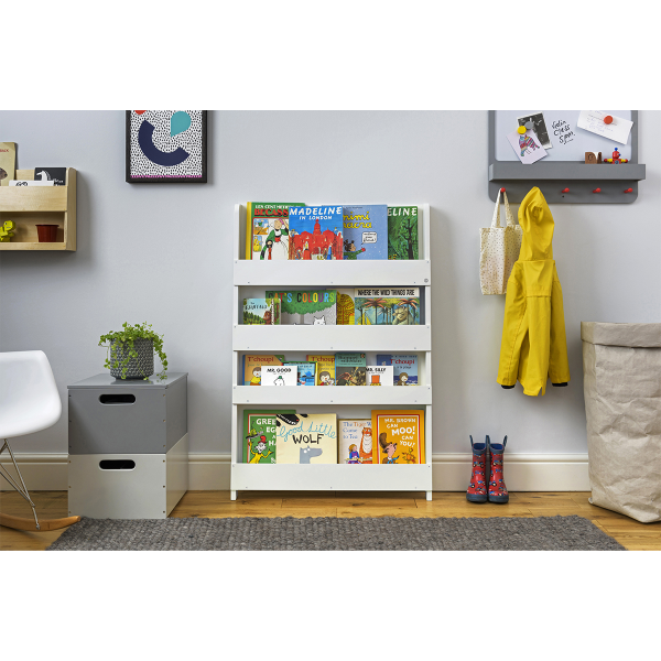 Biblioteca Tidy Books - Blanca