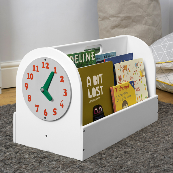 Caja Libros Tidy Books - Reloj