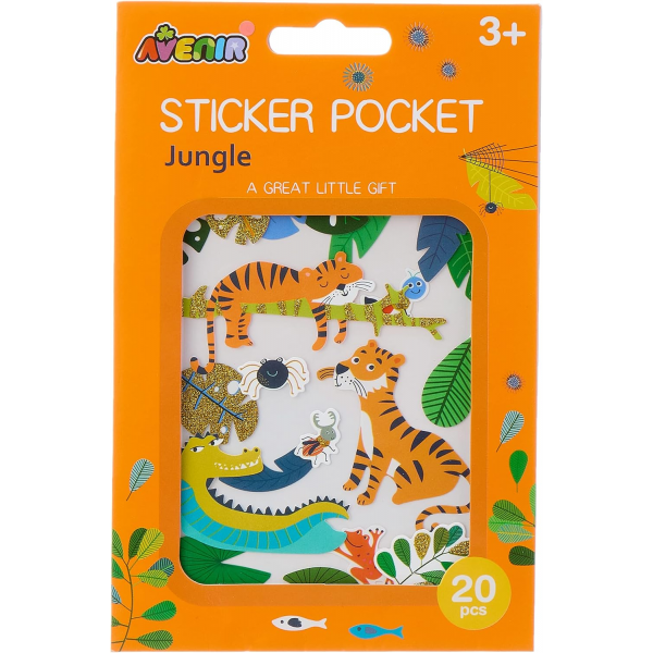 Stickers Pocket - Selva