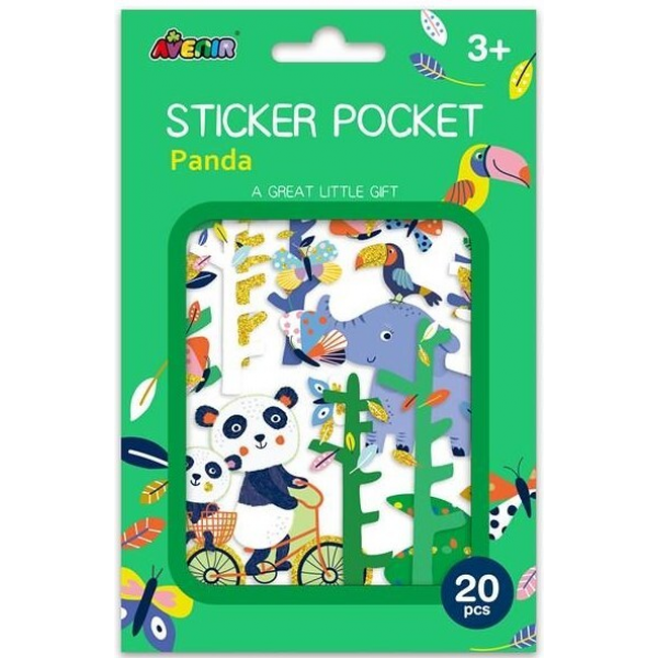 Stickers Pocket - Panda