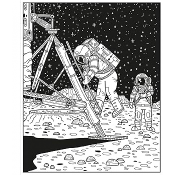 Libro De Pintura De Magia Espacial