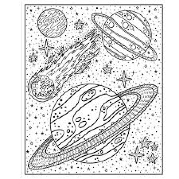 Libro De Pintura De Magia Espacial