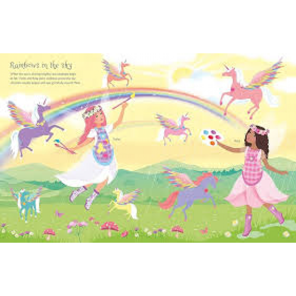 Muñeca De Pegatinas - Viste Unicornios