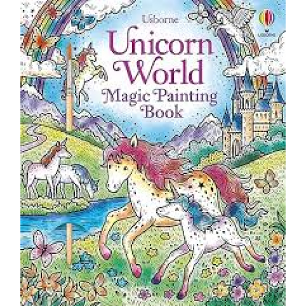 Libro De Pintura Mágica Del Mundo Uniconrnio