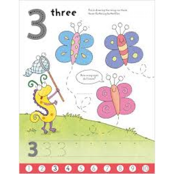 Libros Lavables: Escribir Números