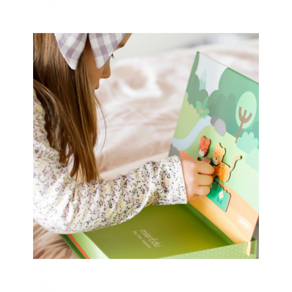 Caja De Arte Magnético - Mundo Animal