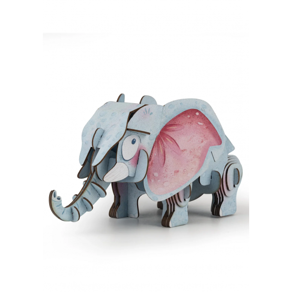 Rompecabezas 3D - Elefante Africano Con Sonido