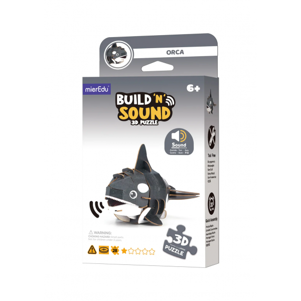 Rompecabezas 3D - Orca Con Sonido