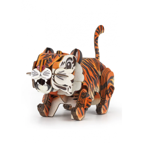 Rompecabezas 3D - Tigre Con Sonido