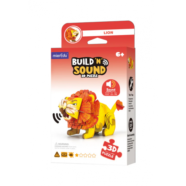 Rompecabezas 3D - León Con Sonido