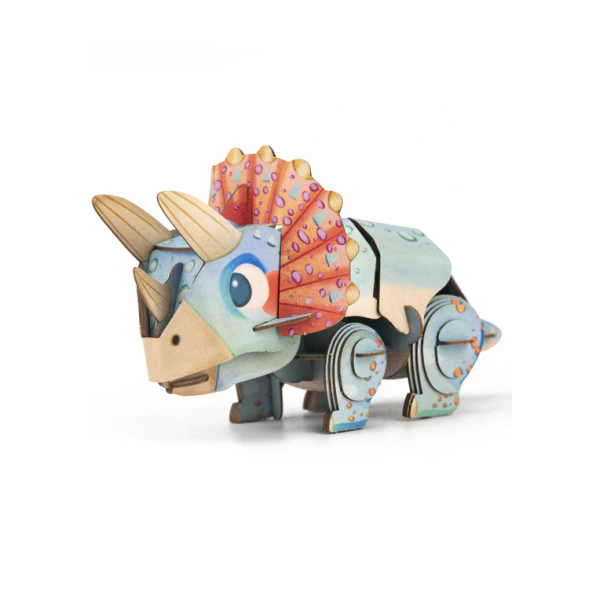 Rompecabezas 3D - Triceratops Con Sonido
