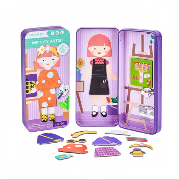 Caja De Rompecabezas Magnética - Artistas