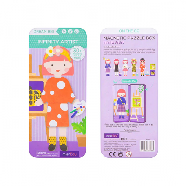 Caja De Rompecabezas Magnética - Artistas