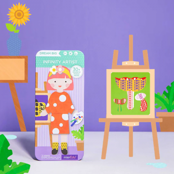 Caja De Rompecabezas Magnética - Artistas