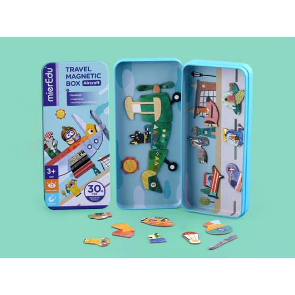 Caja Magnética De Viaje - Avión