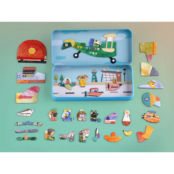 Caja Magnética De Viaje - Avión