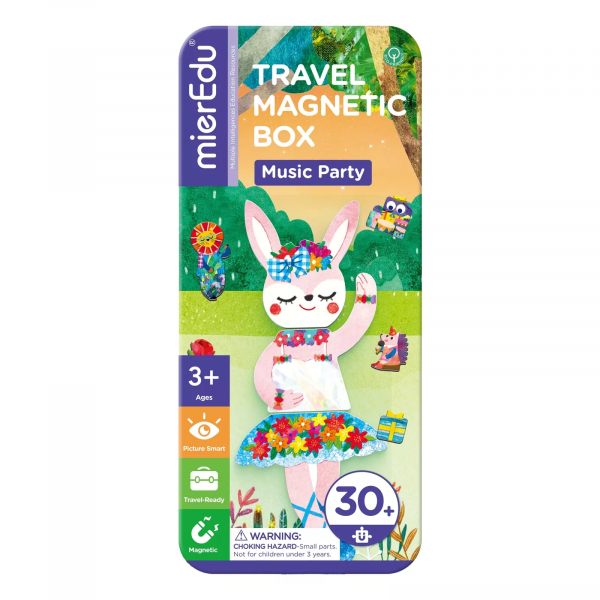 Caja Magnética De Viaje - Fiesta Musical de Animales