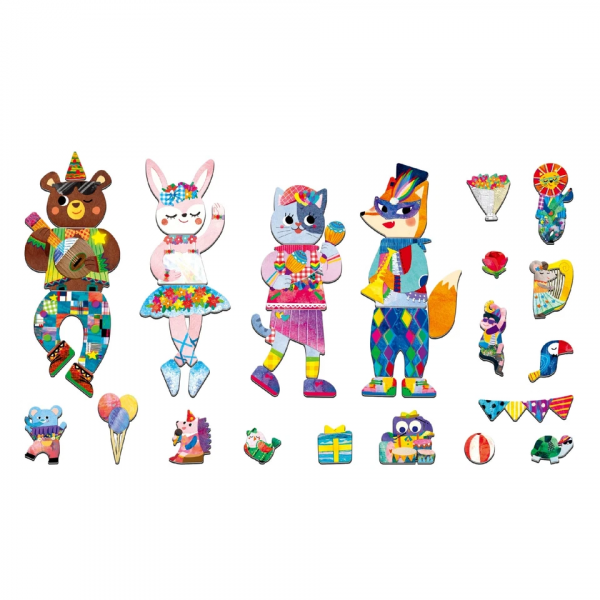 Caja Magnética De Viaje - Fiesta Musical de Animales