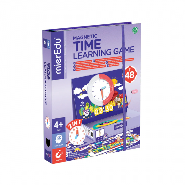 Juego De Aprendizaje Magnético - Tiempo