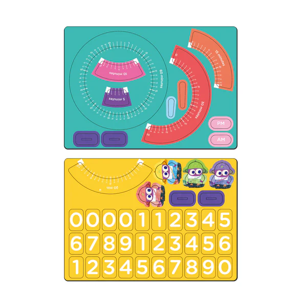 Juego De Aprendizaje Magnético - Tiempo