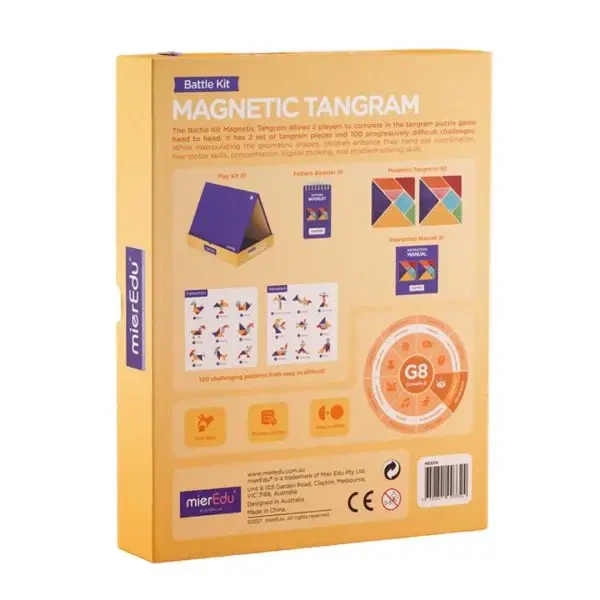 Kit De Batalla De Tangram Magnético