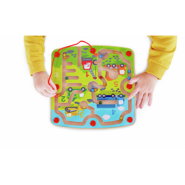 Laberinto de Construcción y Números