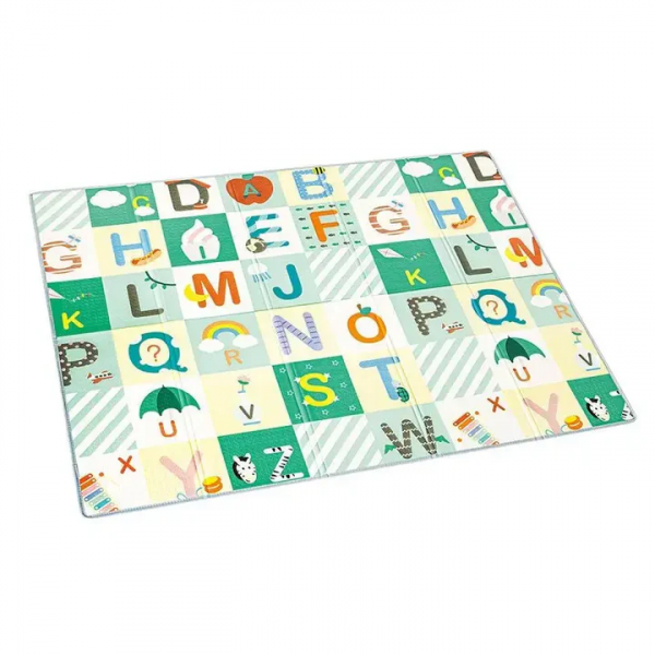 Alfombra De Juego Con Alfabeto Plegable