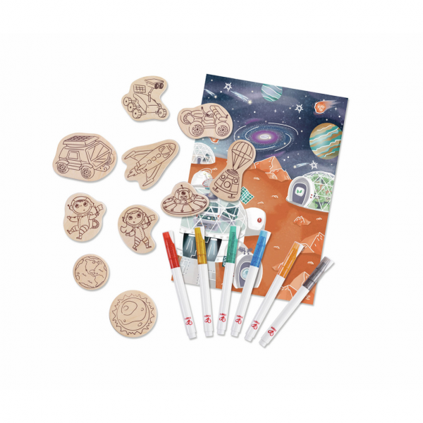 Vida Espacial de Marte, Imanes de Bricolaje para Contar historias