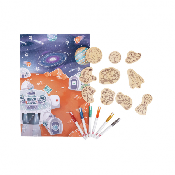 Vida Espacial de Marte, Imanes de Bricolaje para Contar historias