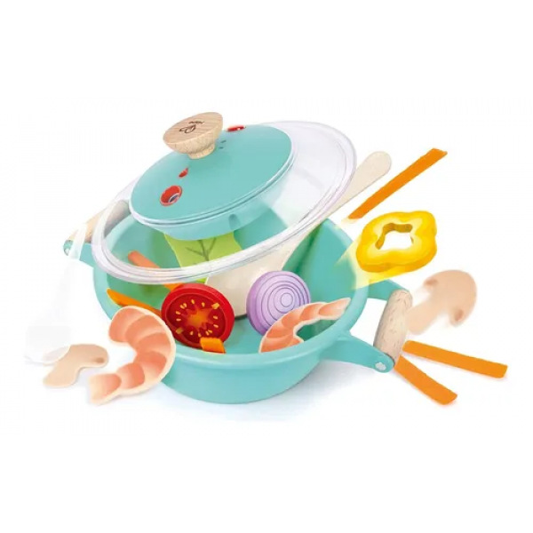 Juego De Cocina Y Vapor Pequeño Chef