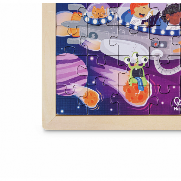 Rompecabezas Amigos del Espacio