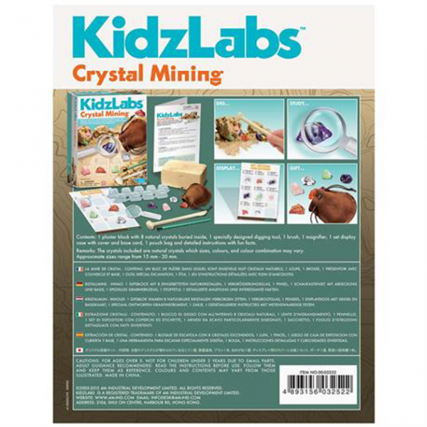 Kit de Investigación de Minería de Cristales