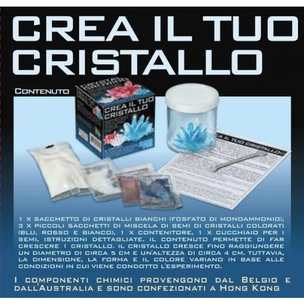 Kit Crecimiento de Cristales