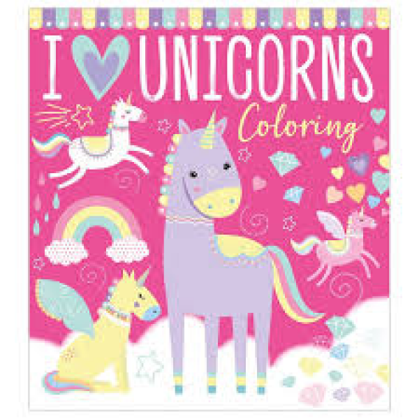 Me Encantan los Unicornios para Colorear