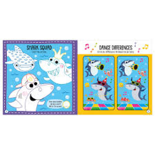 Libro de Actividades Arrecige de Tiburones