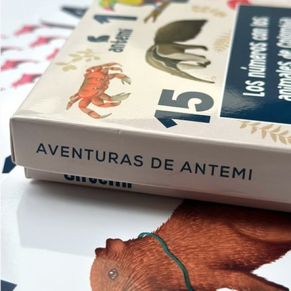 Flash Cards Los Números Con Los Animales De Colombia