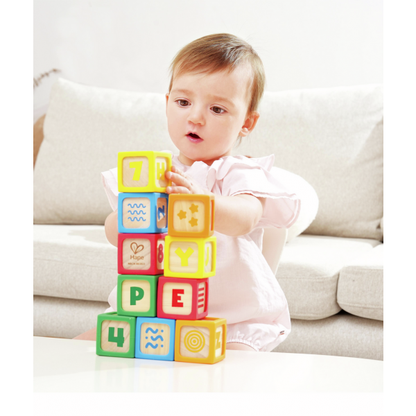 Bloques De Madera De Silicona -10 Piezas