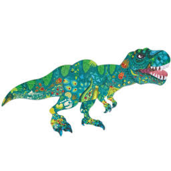 Rompecabezas de Suelo Brillante de Dinosaurios - 200 pzs