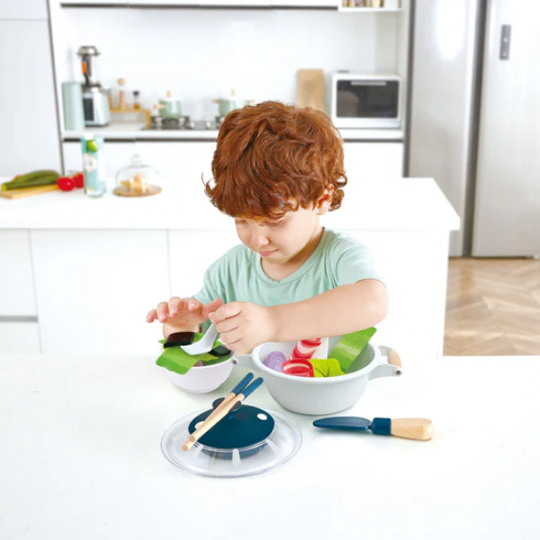 Juego de Cocina - Olla Vapor