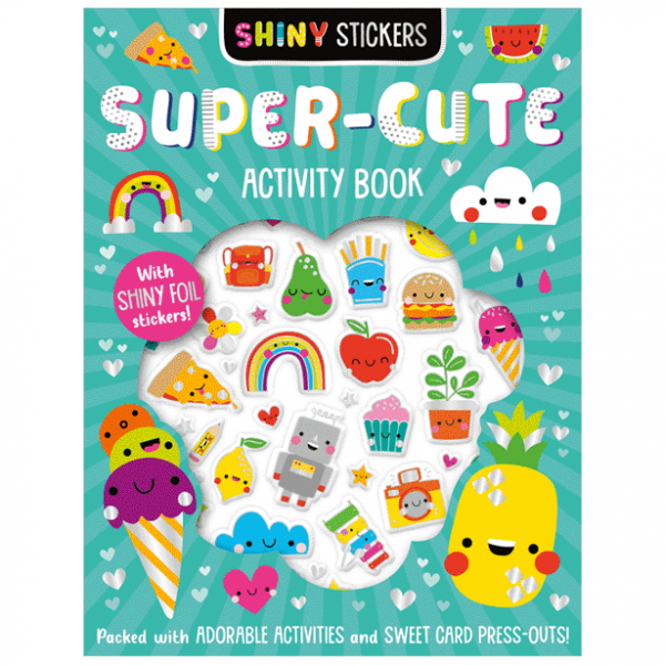 Libro De Actividades Con Stickers Brillantes
